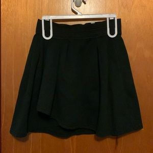 Black Skater Style  Skirt